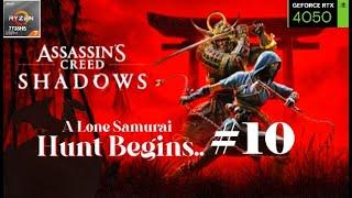 Assassin's Creed Shadows - Gameplay - Part - 10 | Acer Nitro V| Ryzen 7 7735HS | RTX 4050 [4K]