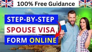 How to Fill UK Spouse Visa Application Form | FM Appendix