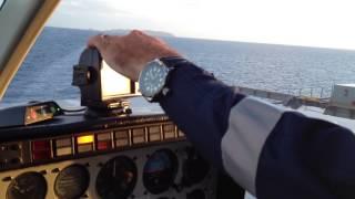 Offshore Marine Pilot transfer in a Bell 206 Longranger