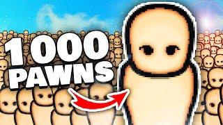 1000 COLONISTS vs. RIMWORLD #1