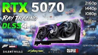 GeForce RTX 5070 12GB - Test in 15 Games | 1080p | 1440p | 4K