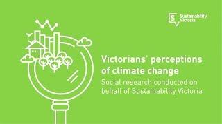 Victorians' views on climate change