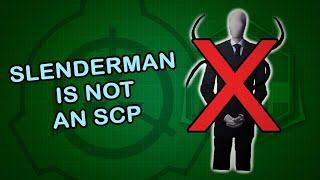 Slenderman is NOT an SCP, but if it were...