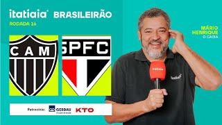 ATLÉTICO X SÃO PAULO AO VIVO NA ITATIAIA | REACT DO BRASILEIRÃO 2024