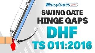 How to Secure Electric Swing Gate Hinge Gaps - DHF TS 011:2016