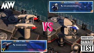 RPK-1 Vikhr VS Ikara (324mm) -  Anti-submarine launcher comparison - Modern Warships