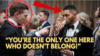 Racist Groom ACCUSES Black Guest Of STEALING - UNAWARE He Owns The Company Where The Bride Works!