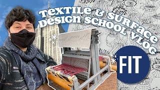 A Week Full of Surprises  Art School Vlog (Fashion Institute of Technology Textile/Surface Design)