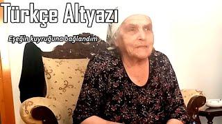 Gjyshja 85 Vjeçare Myrveti ne İzmir-- Halla me lidhte ne bisht te Gomarit