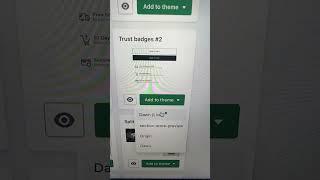 Trust badges to Shopify in 30 seconds  #shopify #shopifydropshipping #shopifytips #dropshipping