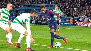 Neymar Couldn't Stop Dribbling against Celtic | HD 1080i