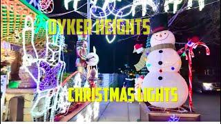 New York City-Live Dyker Heights Christmas Lights 2024