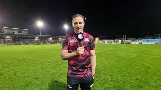 Greg Cunningham Post Match Reaction- Galway United 1-0 Shelbourne