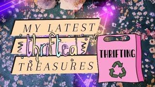 My latest thrifted treasures for my practice #secondhandtreasures #preloved #thriftedfinds