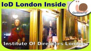 Institute Of Directors (IoD) | A Walk Around The Directors' Room | London | Slow TV | 2019