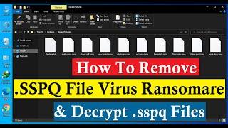 Sspq Virus Ransomware. How To Remove .Sspq Virus. Decrypt Sspq Files