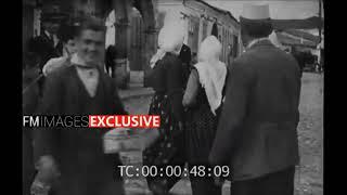 Pamje te rralla filmike te qyteteve te Shqiperise ne vitin 1930: Kruja, Tirana dhe Durresi