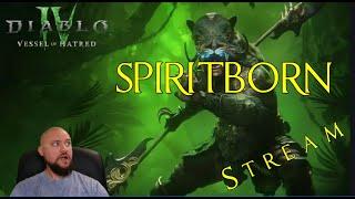 Diablo 4 VoH - SPIRITBORN STREAM - Campaign to KILL MEPHISTO