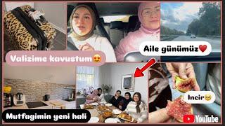 Günlük Vlog| Mutfagimin yeni hali | Aile bulusmasi| Arabada Sohbet| Sonunda Valizime kavustum