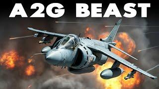 AAA Fire Won't Stop The Harrier! | DCS World