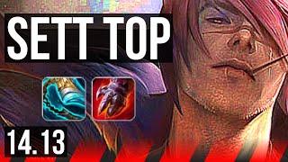 SETT vs KENNEN (TOP) | 7/0/5, Godlike | EUNE Master | 14.13