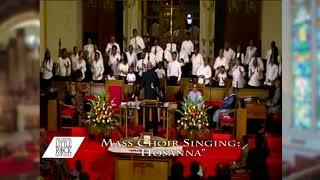 Historic Little Rock Baptist Church Mass Choir Singing: Hosanna