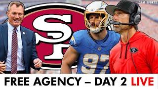 San Francisco 49ers 2025 NFL Free Agency LIVE - Day 2 | 49ers Rumors, News, NFL Free Agency Tracker