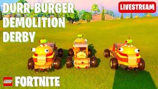 "Durr-burger Demolition Durby" LEGO Fortnite Livestream