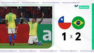 CHILE vs. BRASIL [1-2] RESUMEN Y GOLES DE LA REMONTADA 'VERDEAMARELA' | CLASIFICATORIAS 2026 ️