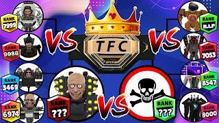 SKIBIDI TOILET TOURNAMENT BRAWL STARS RANKS // SCIBIDI TOILET VS CAMERA MAN TITAN // TV MAN // TFC20