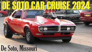 Hot Rods, Muscle Cars, and Classics - Car Cruise in De Soto, Missouri