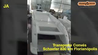 Transporte Convés Schaefer 830 em Florianópolis - TransAcacio