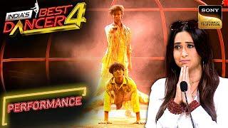 India's Best Dancer S4 | 'Lag Ja' पर Harsh के Emotional Act ने दिए Judges को Goosebumps| Performance