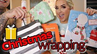 Wrap Christmas Presents With Me On Christmas Eve!! -Vlogmas Day 25-