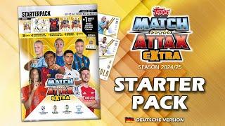 TOPPS UEFA Club Competitions Match Attax Extra 2024/25 - STARTERPACK (Deutsche Version)