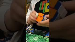 3.95 Official 3x3 solve #cubing #shorts