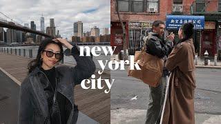 NYC Vlog: exploring nyc, best food spots, cafe hopping ️