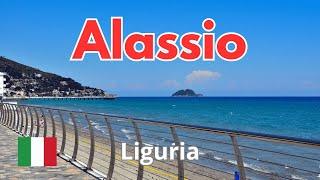 Alassio Italy  4K Walking Tour - November 2024