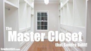 Master Closet - Custom Built-in Cabinets