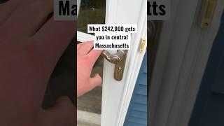 What $242,000 gets you in central Massachusetts #shorts #homebuying #homebuyers