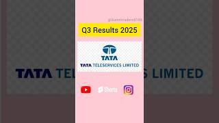 Tata Teleservices share Q3 Results 2025 | Tata Teleservices share latest news | Tata Teleservices