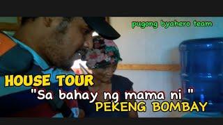 HOUSE TOUR SA BAHAY NG MAMA NI PEKENG BOMBAY #pugongbyahero #pbteamdavao #charityvloggers