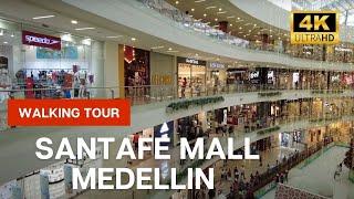 Santafe Mall Medellin Colombia Walking Tour