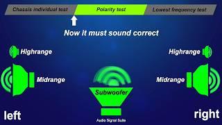 STEREO SOUND TEST   (All-in-One Speaker Check)