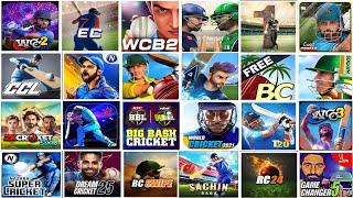 Evolution Of Top 25 Best Cricket Games 2012 To 2024 (Offline/Online) Full Gameplay