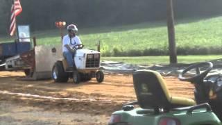 16 stock Cub Cadet garden tractor pulling