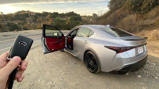 2021 Lexus IS350 F-Sport POV Drive