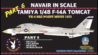 Tamiya 1/48 F-14A VX-4 Part 6 4k60H