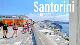 Santorini, Greece  - 2021 - 4K-HDR Walking Tour (▶132min)