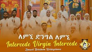 “Intercede Virgin Intercede” English Ethiopian Orthodox Tewahedo Mezmur Video